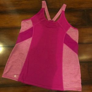 Pink Athleta tank top